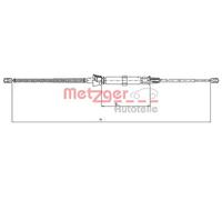 METZGER 10.9034 Cable, parking brake for SKODA