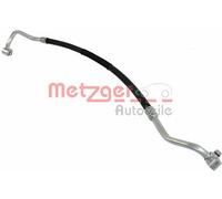 High-/Low Pressure Line, air conditioning for SEAT ALHAMBRA METZGER 2360066