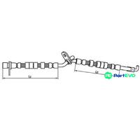 METZGER AUTOTEILE BRAKE HOSE 4110708 FOR MAZDA