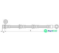 METZGER AUTOTEILE BRAKE HOSE 4110917 FOR MITSUBISHI