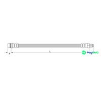 METZGER AUTOTEILE BRAKE HOSE 4110933