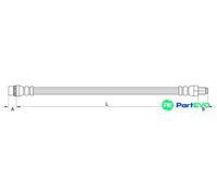 METZGER AUTOTEILE BRAKE HOSE 4110991 FOR RENAULT