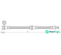 METZGER AUTOTEILE BRAKE HOSE 4111034 FOR MAZDA