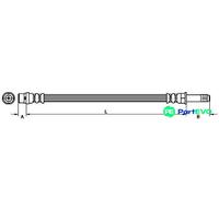METZGER AUTOTEILE BRAKE HOSE 4111092