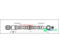 METZGER AUTOTEILE BRAKE HOSE 4112213 FOR TOYOTA