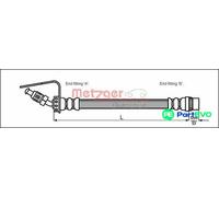 METZGER AUTOTEILE BRAKE HOSE 4114761