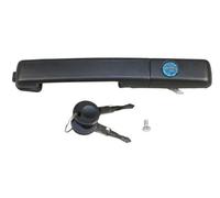 METZGER AUTOTEILE Front Left Exterior Door Handle 2310593 Black, For VW