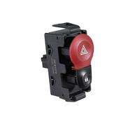 METZGER AUTOTEILE Hazard Warning Switch 09161072 for Renault 6-Pin 2 Buttons