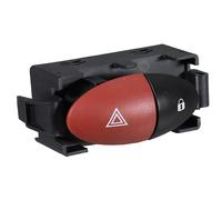 METZGER AUTOTEILE Hazard Warning Switch 09161075 for Renault, Red/Black