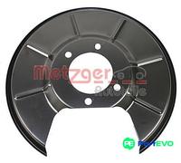 METZGER AUTOTEILE REAR LEFT BRAKE DISC SPLASH GUARD 6115261 FOR FORD