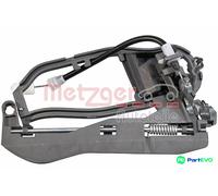 METZGER AUTOTEILE REAR LEFT EXTERIOR DOOR HANDLE FRAME 2310759 FOR BMW