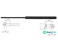 METZGER AUTOTEILE REAR LEFT RIGHT BOOT/CARGO AREA GAS SPRING 2110060 FOR PEUGEOT