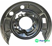 METZGER AUTOTEILE REAR RIGHT BRAKE DISC SPLASH GUARD 6115104
