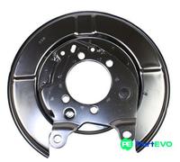 METZGER AUTOTEILE REAR RIGHT BRAKE DISC SPLASH GUARD 6115276 FOR NISSAN