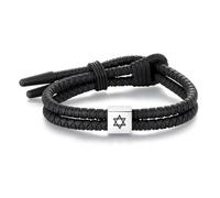 Metzm Silicone Cross Rope Bracelets for Men Women, Adjustable Waterproof Men's Rubber Sport Band Bracelet Jewelry Gifts, One Size, Silicone, no gemstone