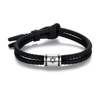 Metzm Silicone Cross Rope Bracelets for Men Women, Adjustable Waterproof Men's Rubber Sport Band Bracelet Jewelry Gifts, One Size, Silicone, no gemstone