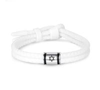 Metzm Silicone Cross Rope Bracelets for Men Women, Adjustable Waterproof Men's Rubber Sport Band Bracelet Jewelry Gifts, One Size, Silicone, no gemstone