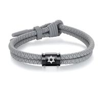 Metzm Silicone Cross Rope Bracelets for Men Women, Adjustable Waterproof Men's Rubber Sport Band Bracelet Jewelry Gifts, One Size, Silicone, no gemstone