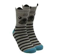 Metzuyan Boys Monsters Cute Colorful Funny Odd Cool Socks Novelty Cotton Rich Ears 6-3.5