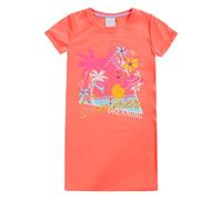 Metzuyan Child Girls Printed Short Sleeve Nightdress Novelty Graphic 7 up to 13 Years Coral Summer Dreaming 13