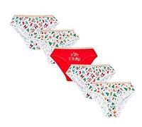 Metzuyan Chirstmas Xmas Childrens Kids Girls Knickers Briefs Infant Size 13 Years