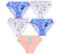 Metzuyan Girls Kids Childrens Briefs Knickers Underwear 100% Cotton Glitter Waistband Sea Life Mermaid 11-12Years