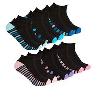 Metzuyan Ladies Womens Bamboo Socks Low Cut Trainers Liner Ankle Summer Blue Pink 4-8