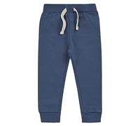 Metzuyan WS-SS23 Baby Boys 100% Cotton Joggers Elasticated Waistband Jog Pants Blue 6-9 Months