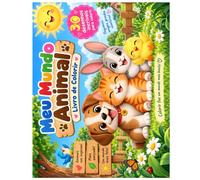 Meu Mundo Animal: Livro de Colorir