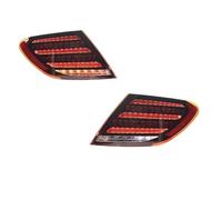 MEUCGVZ Assembly Compatible With Benz For C-CLASS W204 2007-2014 Car Tail Light Assemblies Auto Fog DRL Brake Turn Signal Lamp Plug And Play