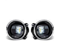 MEUCGVZ Lighting Compatible With Land For Rover For Discovery 2 2003 2004 For Rover For Discovery 3 2004-2009 Headlight 1 PairWhite Yellow Fog Lamp Assembly