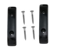 Meuey Lyot Black bass thumb rest finger rest bass guitar thumb rest bass thumb rest Thumb rest armrest pad Precision Bass Jazz with screws -2PCS