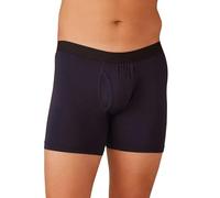 MeUndies - Men’s Boxer Briefs with Fly - 6” Inseam with Breathable and Comfortable Tencel Micro Modal Fabric, Dark Sapphire, M