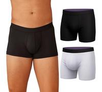 MeUndies - Men’s Trunks - 3” Inseam with Breathable and Comfortable Tencel UltraModal Fabric - 3 Pack, Black, XL