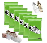 Meunhy 6 PCS Quick Clean Shoe Wipes,Easy Clean Shoe Wipes, Easy To Use and Quick Cleaning,Effortless Stain Removal,for Home Apartment Restaurant Businesses Hotel