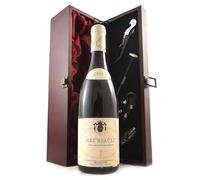 Meursault 1998 Domaine Arnaud Ente (White wine) vintage wine in a silk lined wooden box with four wine accessories, 1 x 750ml