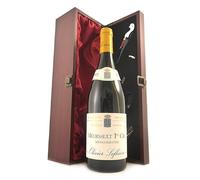 Meursault 1er Cru 'Sous Le Dos D'ane' 2021 Domaine Oliver Leflaive (White wine) vintage wine in a silk lined wooden box with four wine accessories, 1 x 750ml