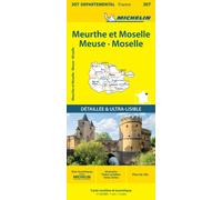 Meurthe et Moselle Meuse Moselle - Michelin Local Map 307 : Map