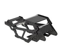 MEUS Racing TRX4M LCG Chassis Frame Carbon Fiber Kit for TRX4M Defender Bronco 1/18 RC Crawler Upgrades Parts