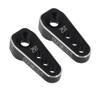 MEUS RACING TRX4M Servo Arm 25T Servo Horn for High Torque Micro Servo TRX4M 1/18 RC Crawler Upgrades Parts, 2pcs, Not for Stock Servo