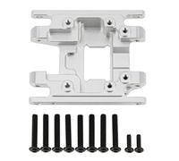 MEUS RACING TRX4M Skid Plate Transmission Plate for TRX4M Defender, Bronco etc.,Silver