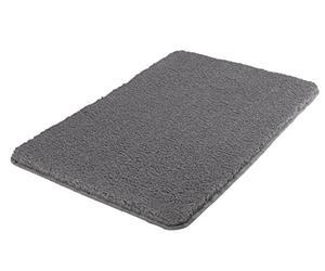 Meusch 2327901519 Bath Mat Super Soft 60 x 90 cm Charcoal Grey