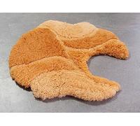 Meusch Vamonte Peach Toilet Mat with Cutout 60x60cm. High-Low Effect
