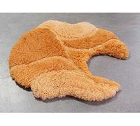 Meusch Vamonte Peach Toilet Mat with Cutout 60x60cm. High-Low Effect