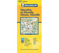 Meuse/Meurthe-et-Moselle: No.307 (Michelin Local Maps)
