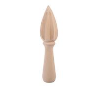 Mevbeyy Wooden Lemon Juicer With Pointed End For Citrus Squeezing | Squeeze Juice From Lemons Limes Oranges With This Natural Wood Reamer In Home Kitchen Or Restaurant