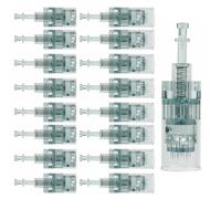 MEVERLA Dr. Pen Ultima M8 Replacement Cartridges - Authentic Dermal Renewal Tips for Dr. Pen M8 Model, 16 Pcs Disposable Micro-Tip Cartridges