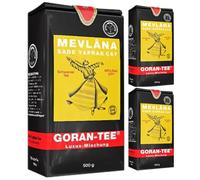 Mevlana Tea Plain Leaf Goran Tee Bulk Tea 1500 Gram x 3 Packs by Pufai Grocery