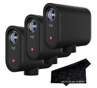 Mevo Start 3-Pack Wireless Live Streaming Cameras, for Multi-Camera HD Video, App Control and Streaming via Smartphone or Wi-Fi and Signature Series Lens Cloth