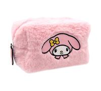 Mevsim Store Girls Pencil Case - Plush Pencil Case Pink - Pencil Case & Pencil Case for Children School & Travel - Cosmetic Bag & Storage Case - Cute Gift for Girls, Hello Kitty My Melody, 1 Pack